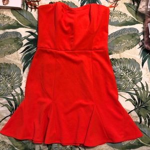Gianni Bini Strapless Mini Dress